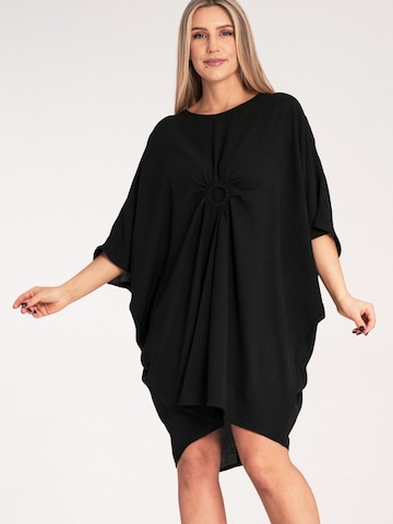 Figl Oversized jurk 'M1127' in Zwart