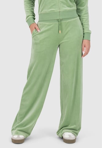 Juicy Couture Широкий Штаны 'FORSTON' в Зеленый
