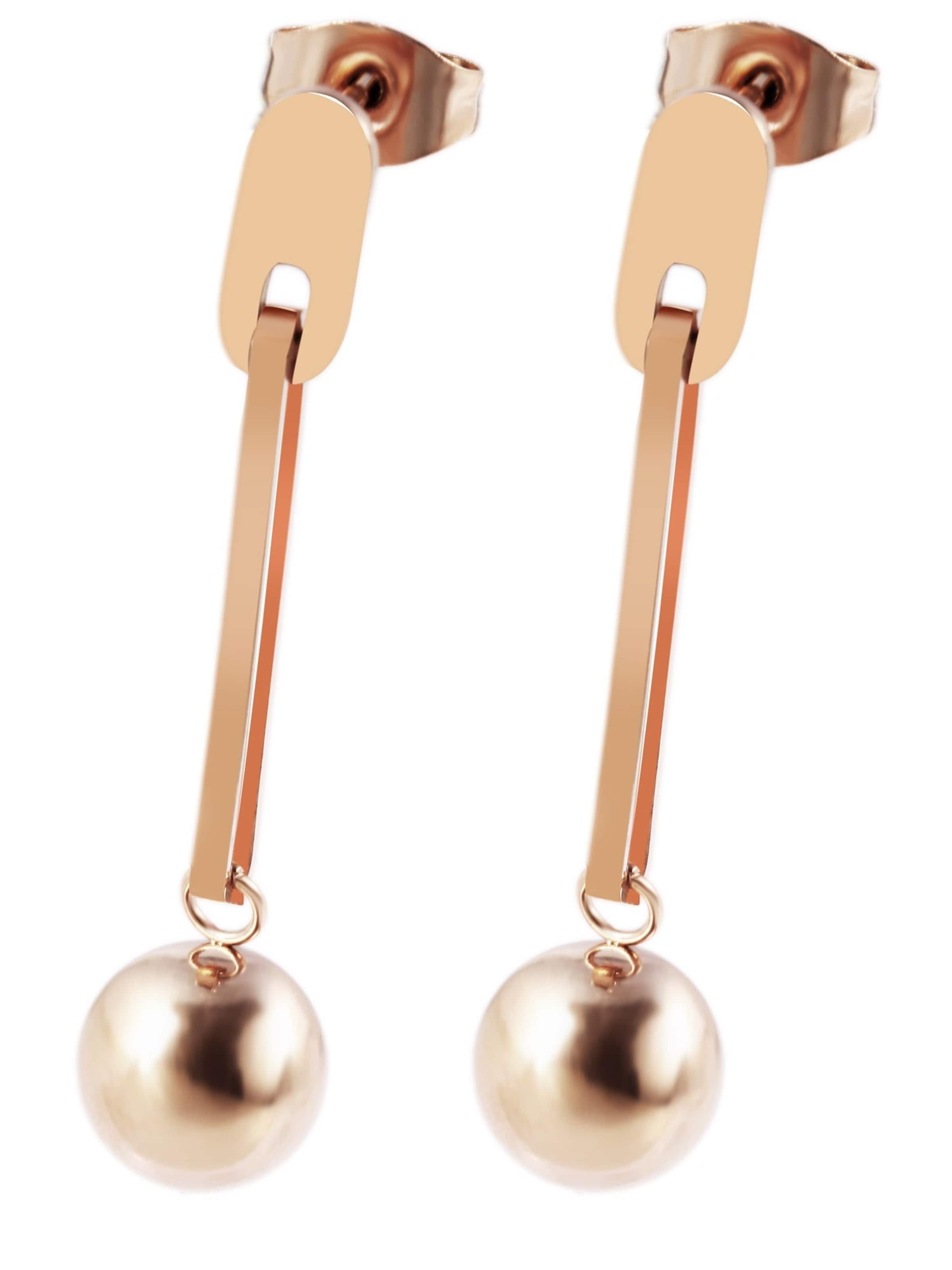 Akzent Earrings 'Mayke, hautverträglich' in Gold