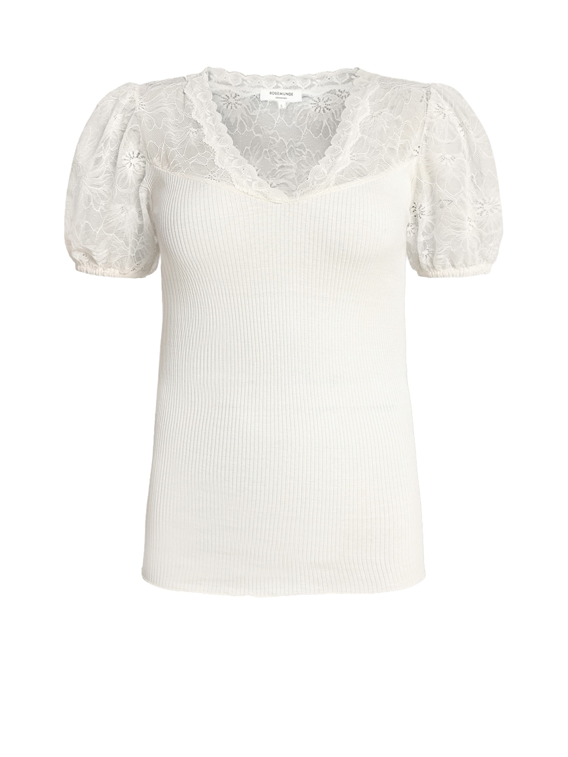 rosemunde - Camiseta 'Beatha' en beige: frente