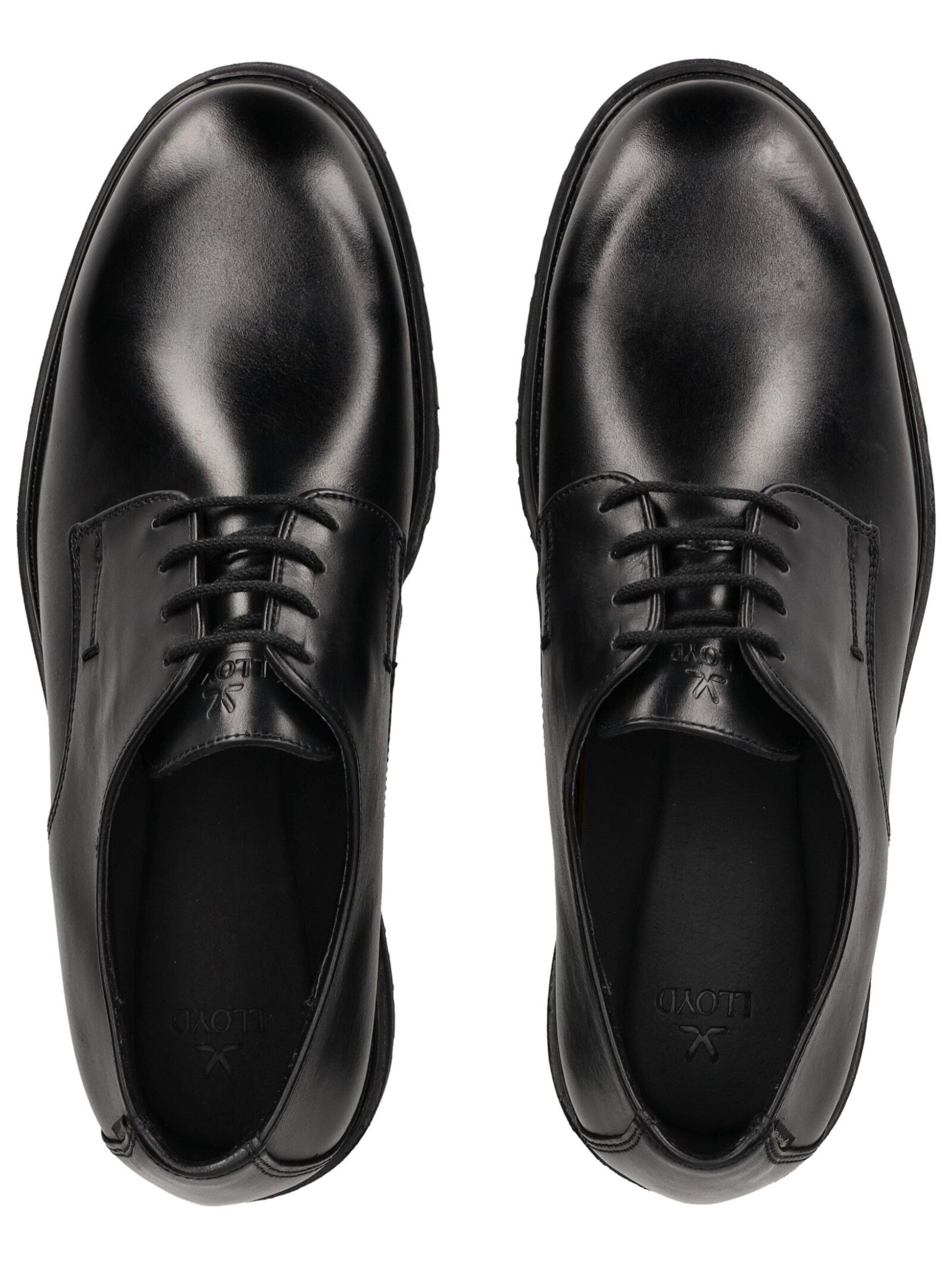 LLOYD SELECTED Lace-up shoe in Black