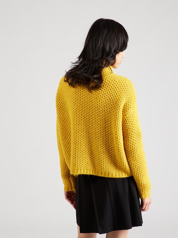 HUGO Sweter 'Safineyn' w kolorze żółty