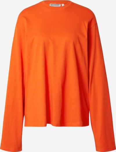 Marškinėliai 'Danya' iš WEEKDAY, spalva – oranžinė, Prekių apžvalga