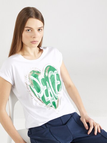 T-shirt Key Largo en blanc