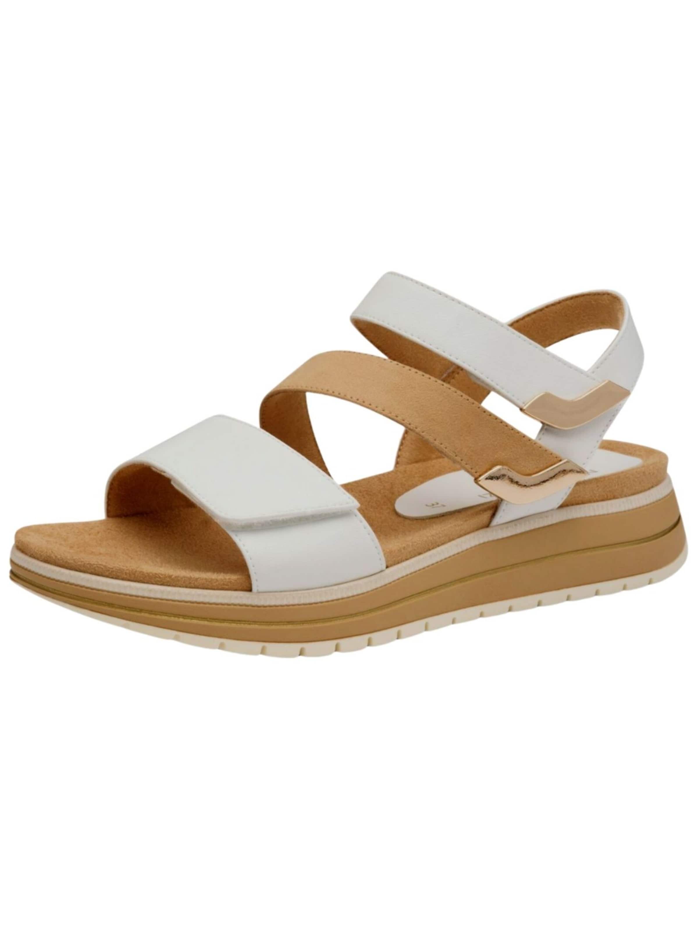 Sandalo con cinturino di MARCO TOZZI in bianco: frontale