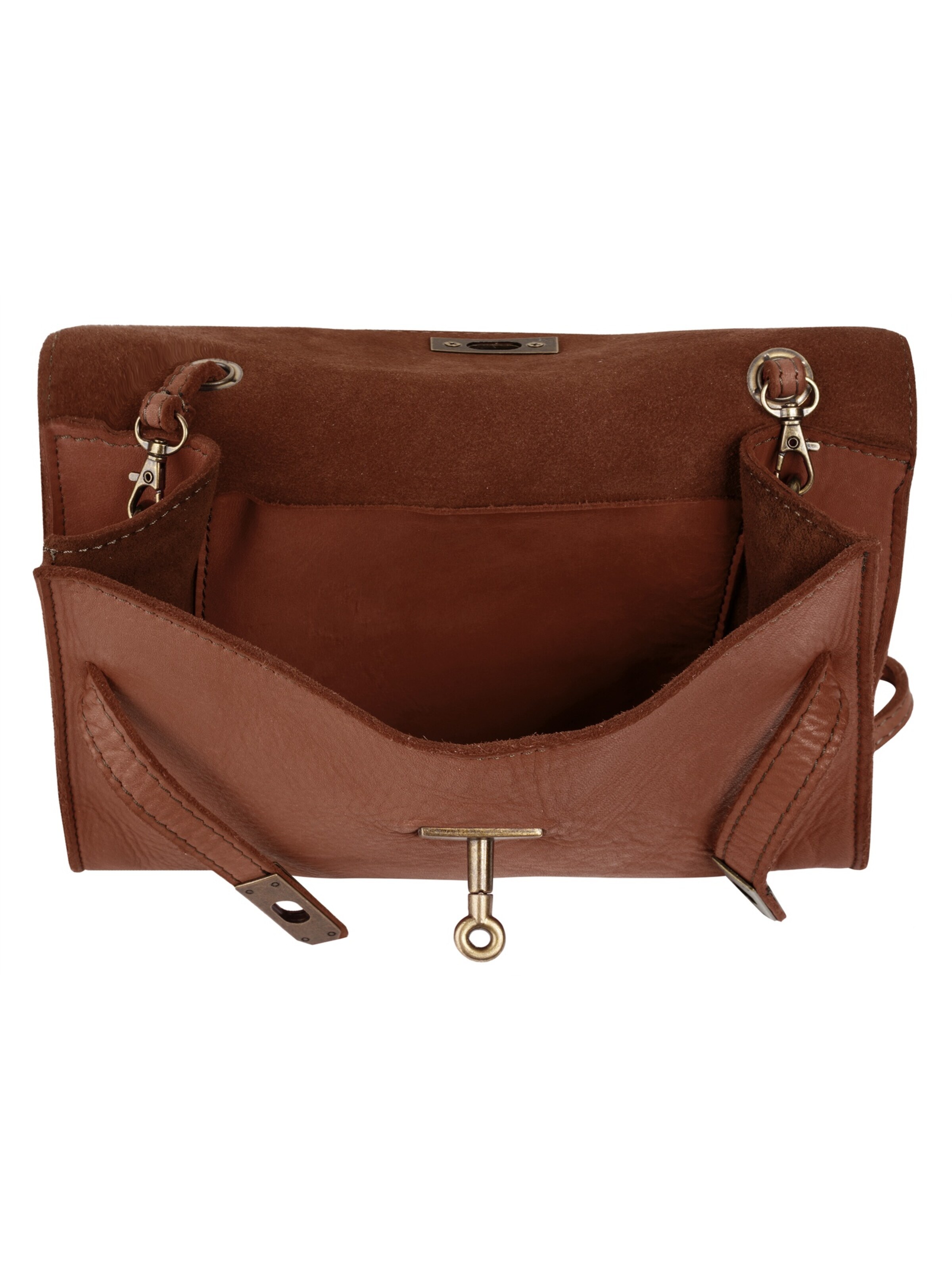 Samantha Look Crossbody Bag in Brown