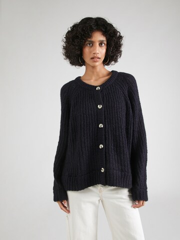 Cardigan 'Hairy' Smith&Soul en bleu : devant