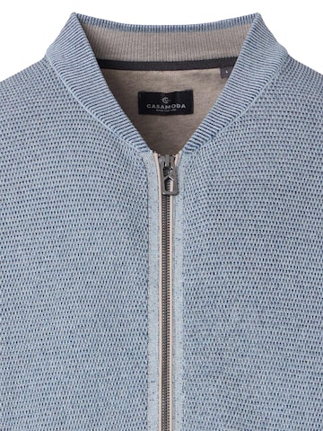 CASAMODA Knit Cardigan 'Basic' in Blue