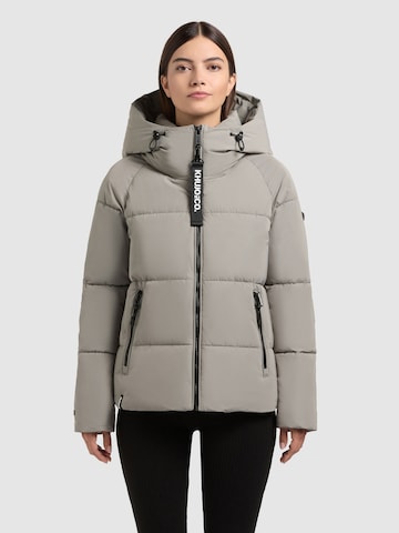 khujo Winter jacket 'Ono' in Grey: front