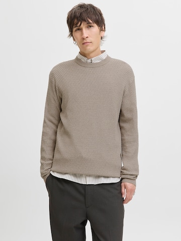 JACK & JONES Pulóver 'JPRBLAREAGAN' - szürke: elől