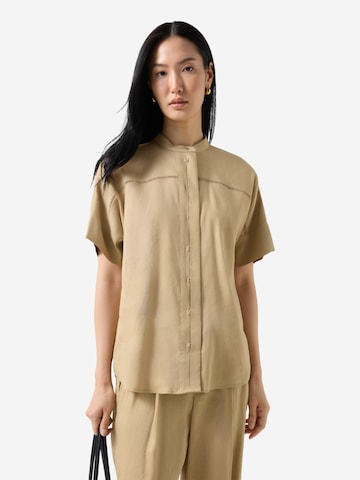 BOGNER Bluse in Beige: Vorderseite