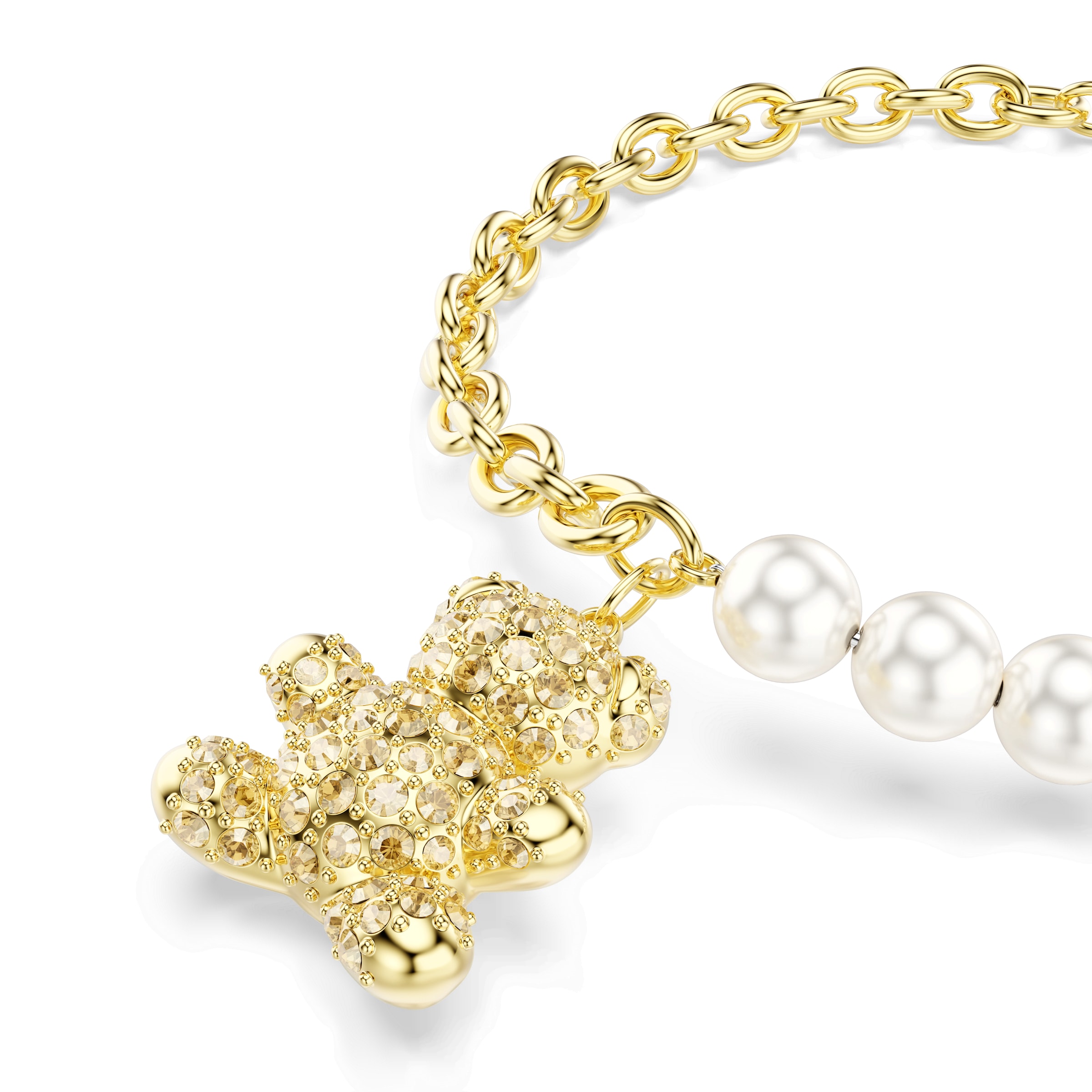 Bracelet 'IDYLLIA' Swarovski en or
