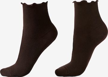 CALZEDONIA Socken in Braun: Vorderseite