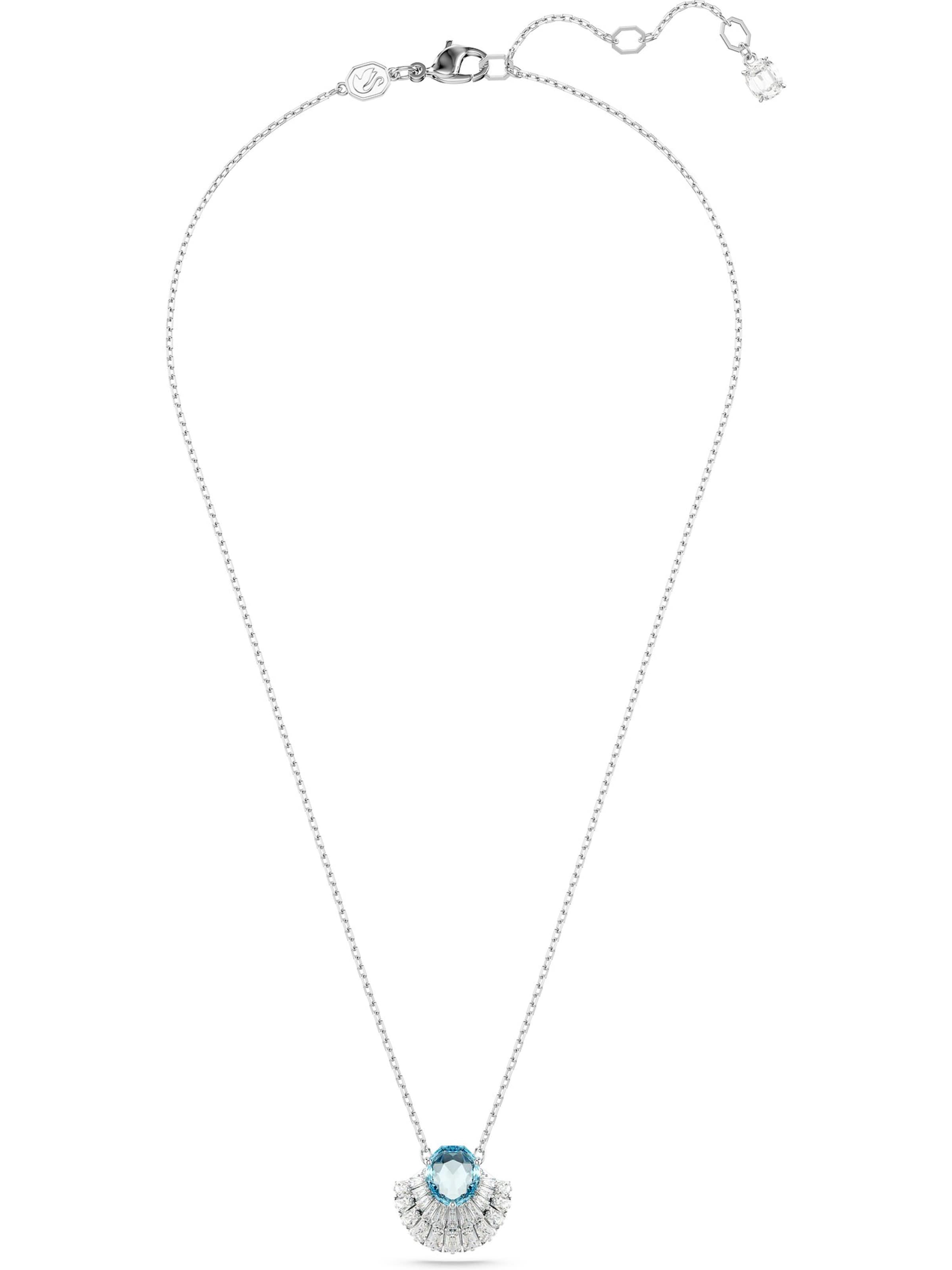 Swarovski Kette in Silber: Vorderseite