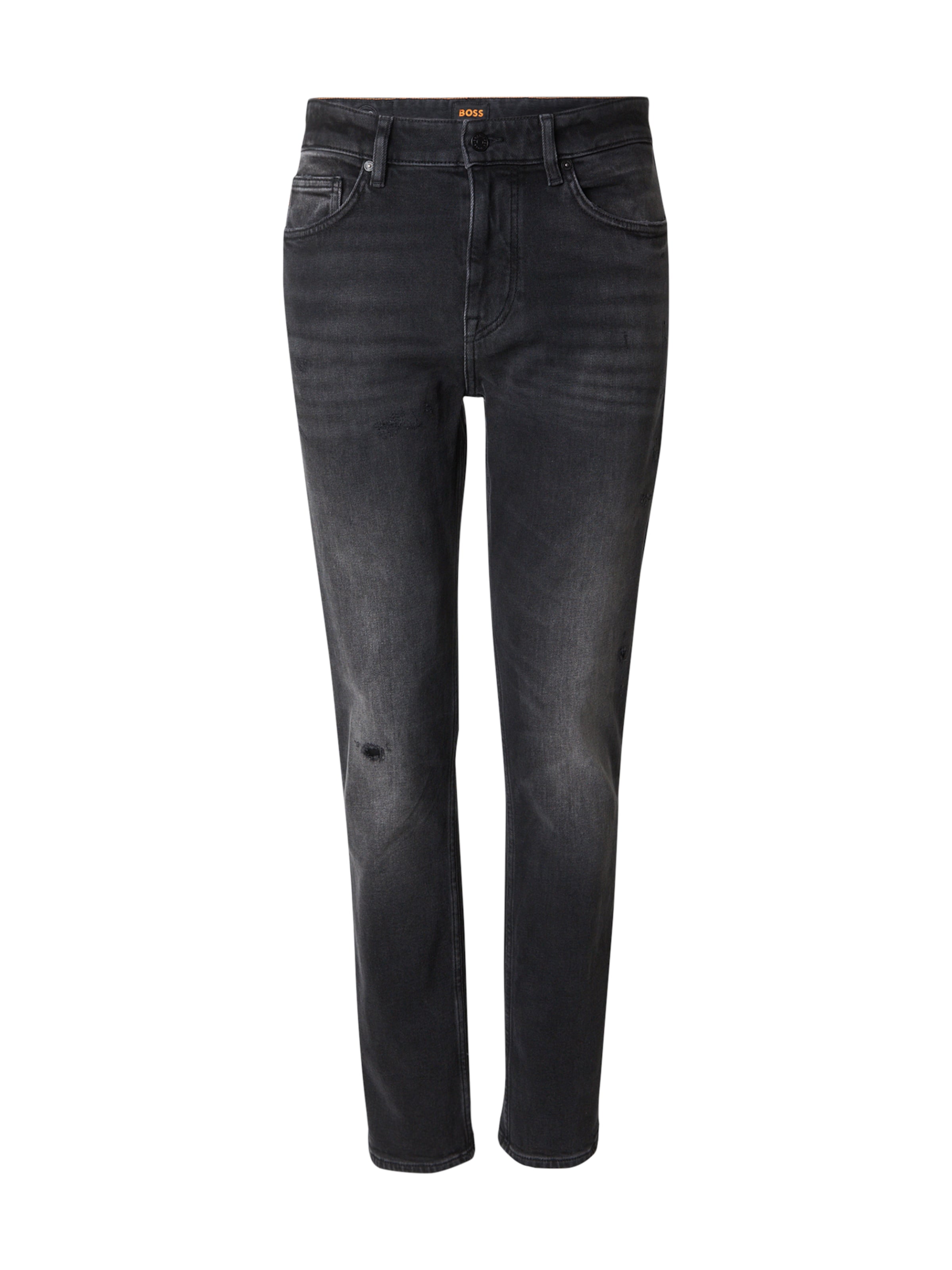 BOSS Slim fit Jeans 'DELAWARE' in Grey: front