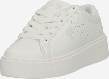 Baskets FILA en blanc : devant