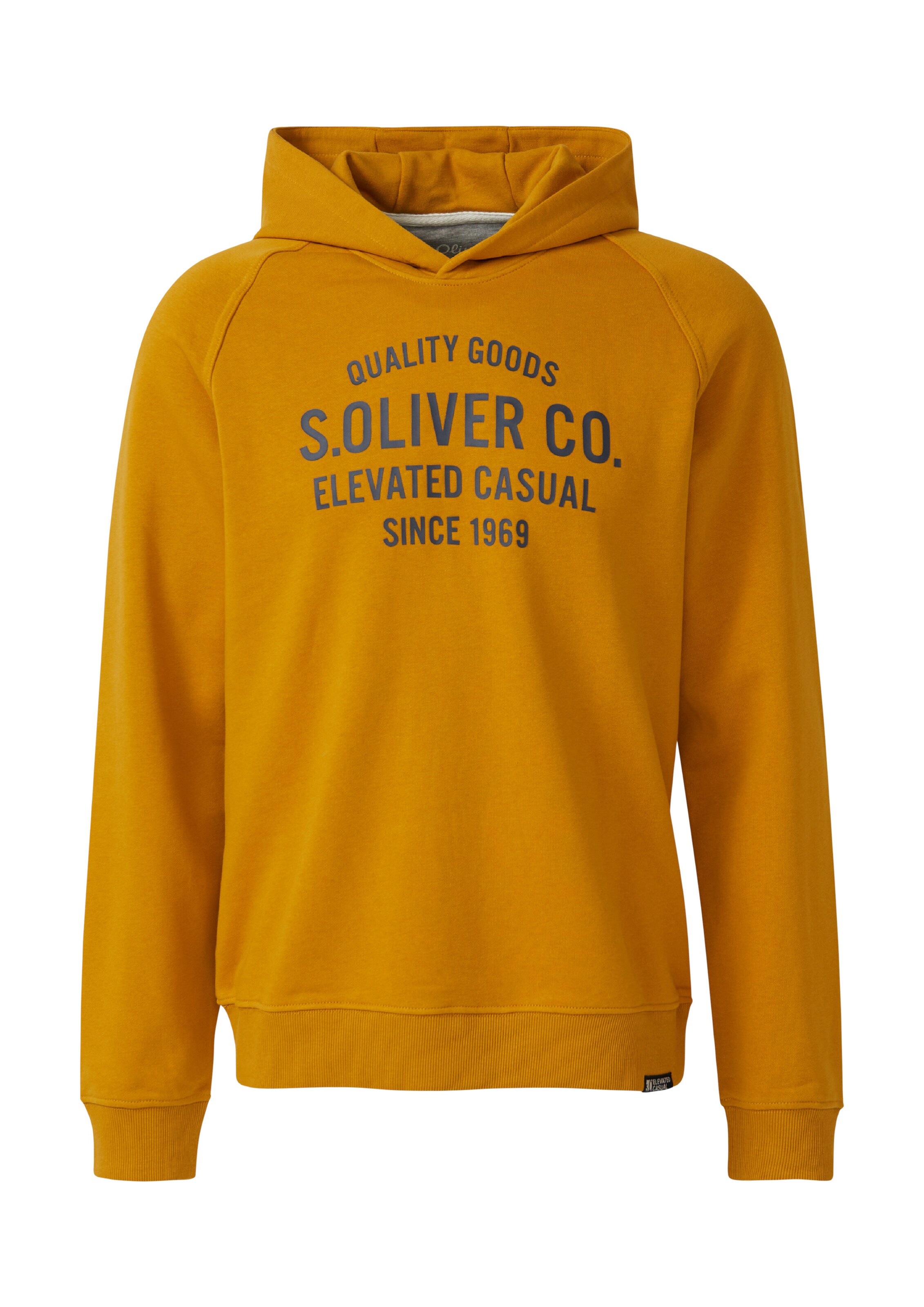 Sweat-shirt s.Oliver en jaune : devant