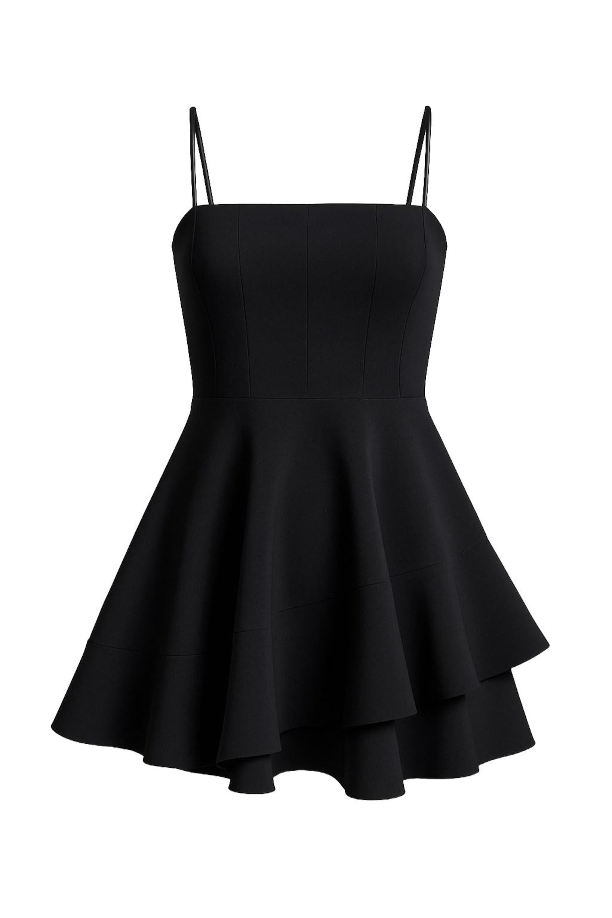 WOMAN VISION Jurk in Zwart: voorkant