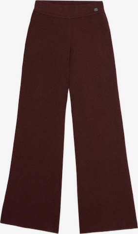 Wide Leg Pantalon Trussardi en marron : devant