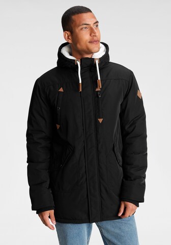 Bruno Banani Winter Jacket in Black: front