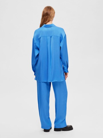 SELECTED FEMME Bluse in Blau