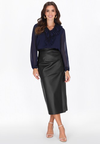 faina - Blusa en azul