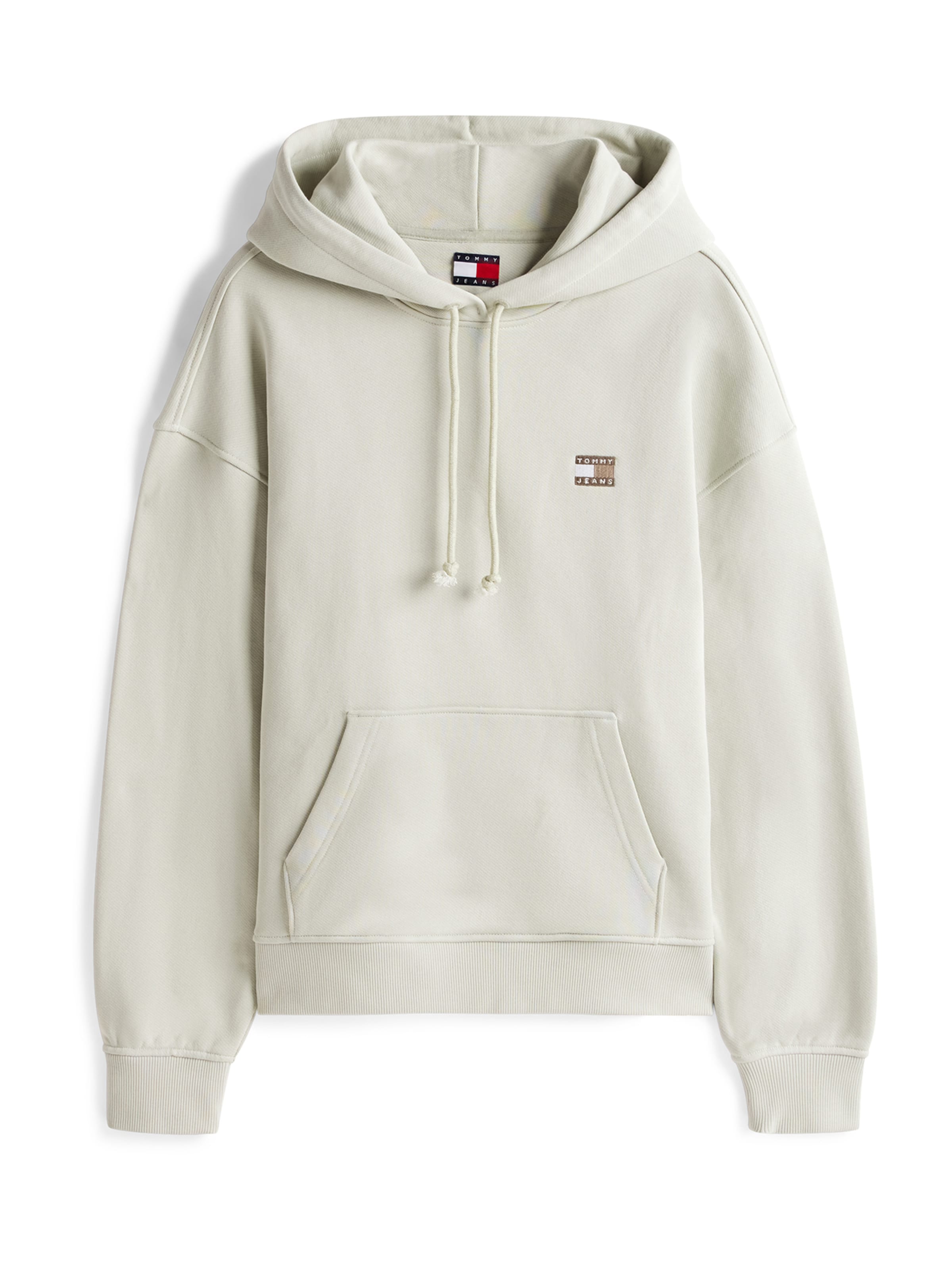 Tommy Jeans Sweat-shirt en vert pastel, Vue avec produit