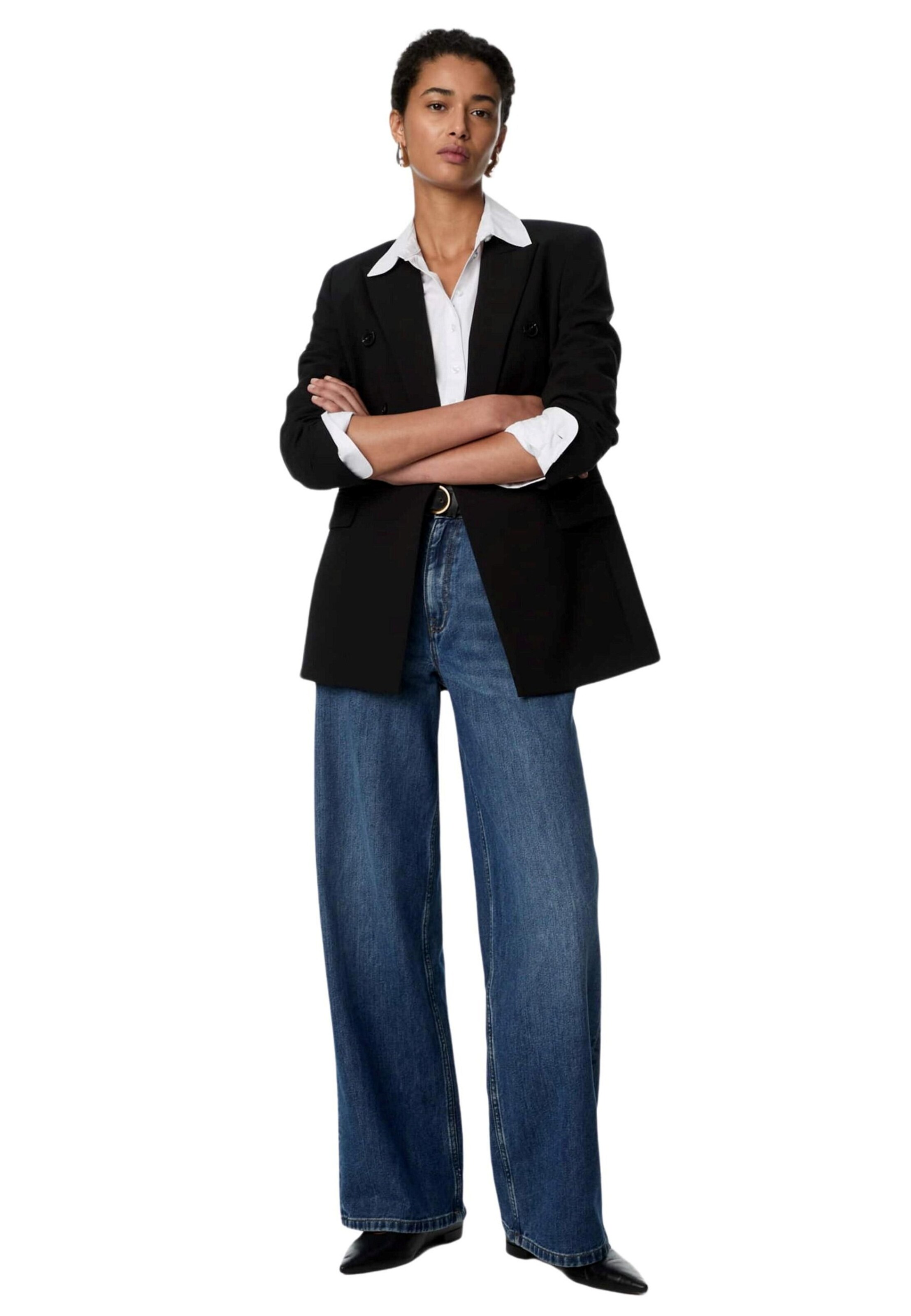 Chemisier Marks & Spencer en blanc