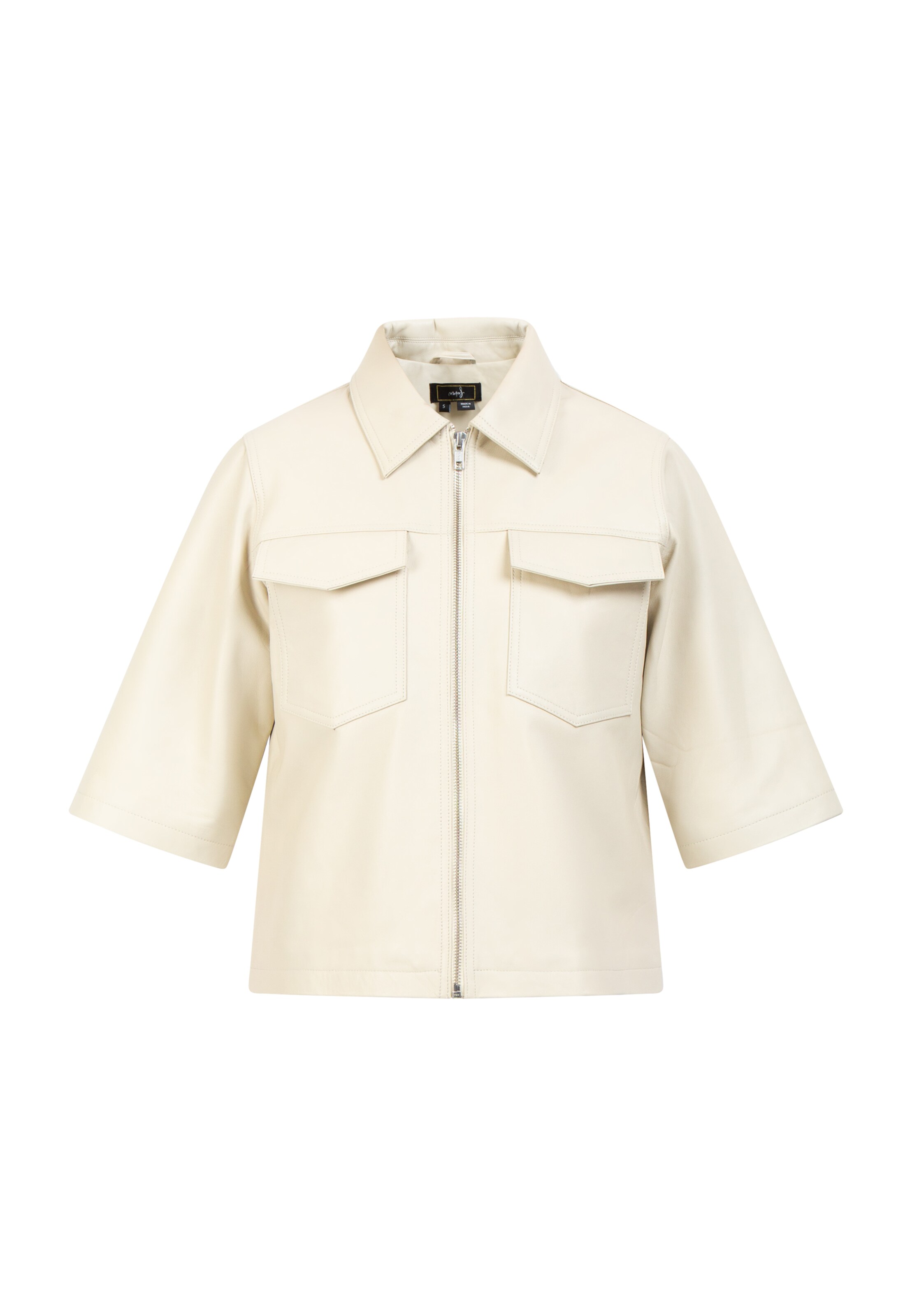 faina Φθινοπωρινό και ανοιξιάτικο μπουφάν σε λευκό: μπροστά