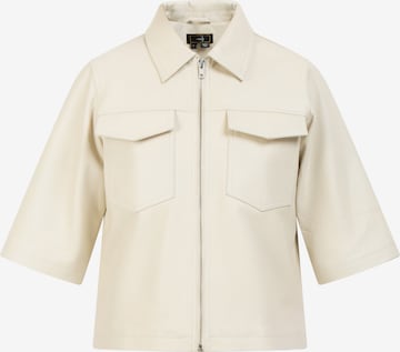 faina Prechodná bunda - Biela: predná strana