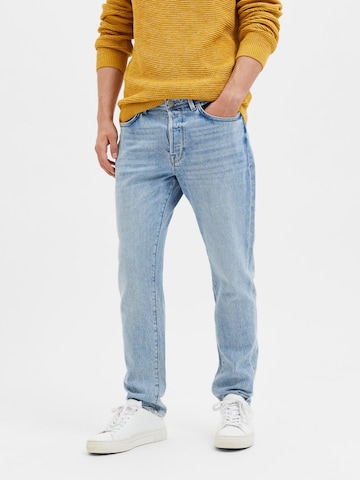 SELECTED HOMME Slimfit Jeans 'Toby' in Blauw: voorkant