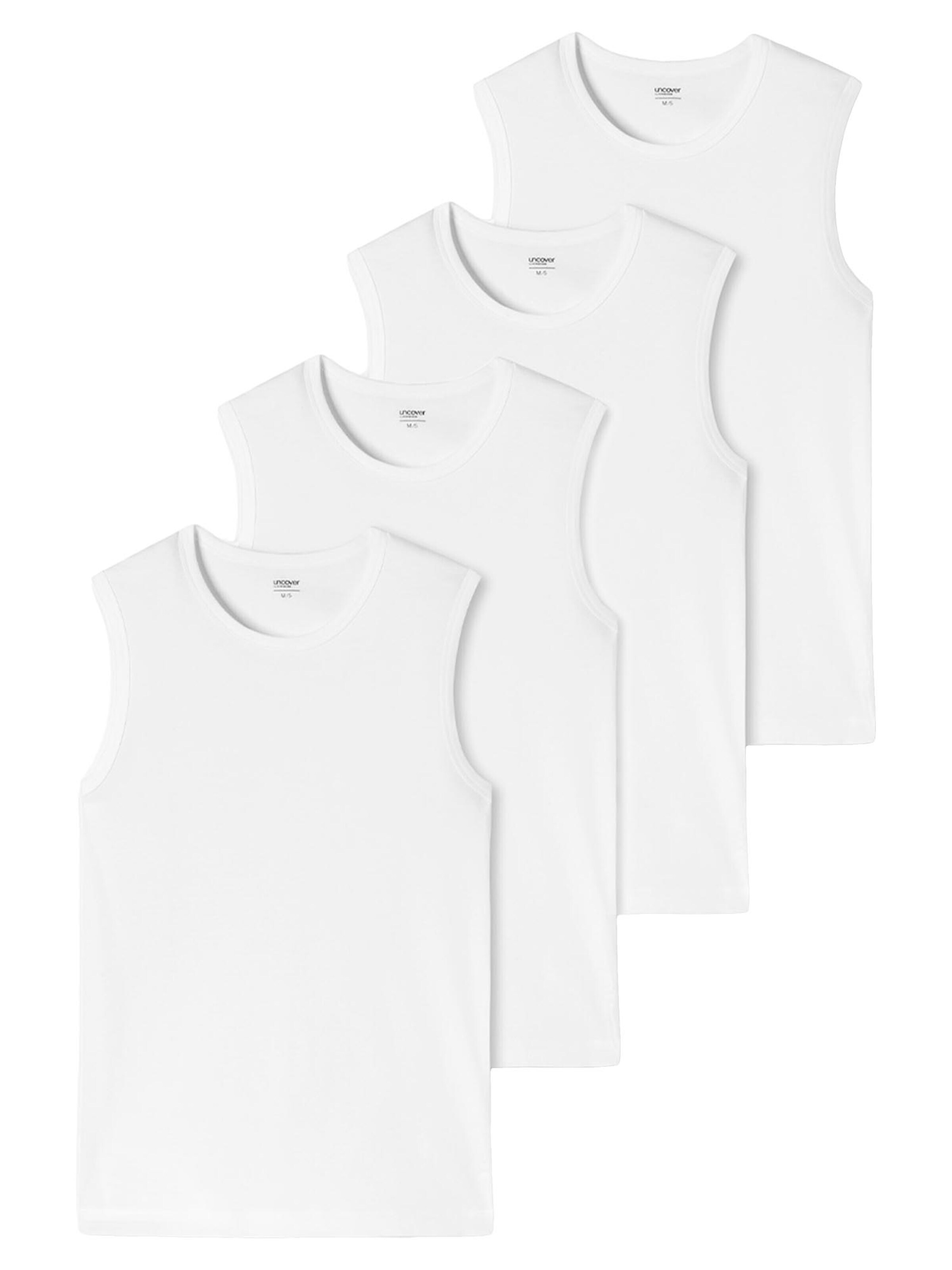 uncover by SCHIESSER Undershirt 'Basic' in S in White, Item view