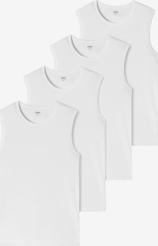 uncover by SCHIESSER Undershirt 'Basic' in White: front