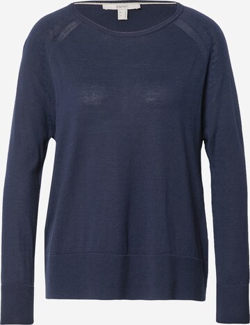 ESPRIT - Jersey en azul: frente