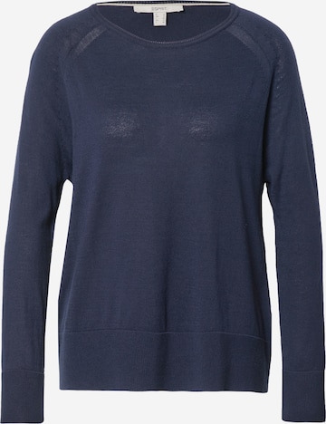 Pull-over ESPRIT en bleu : devant