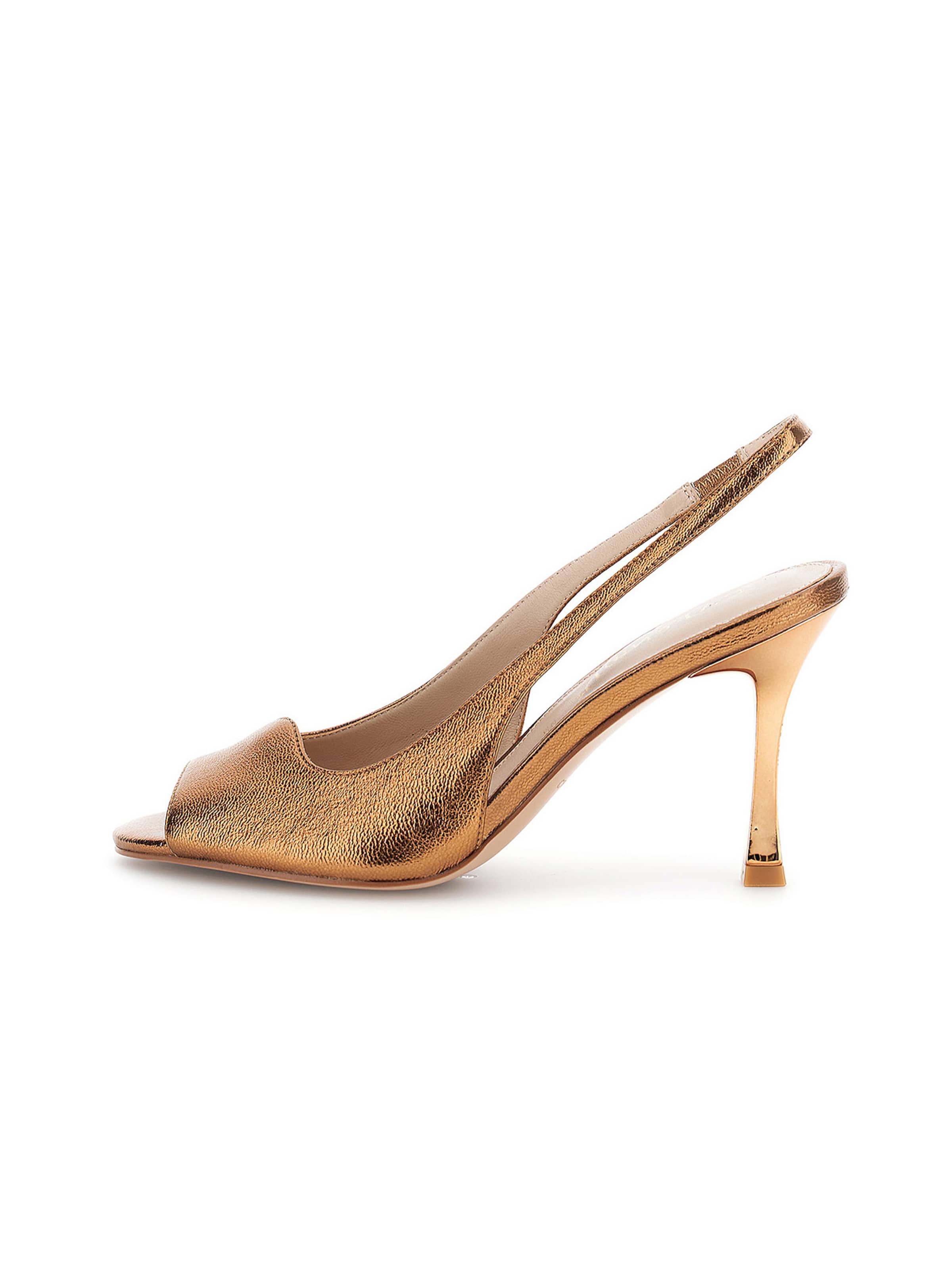 Sandalo di CAFè NOIR in bronzo: frontale