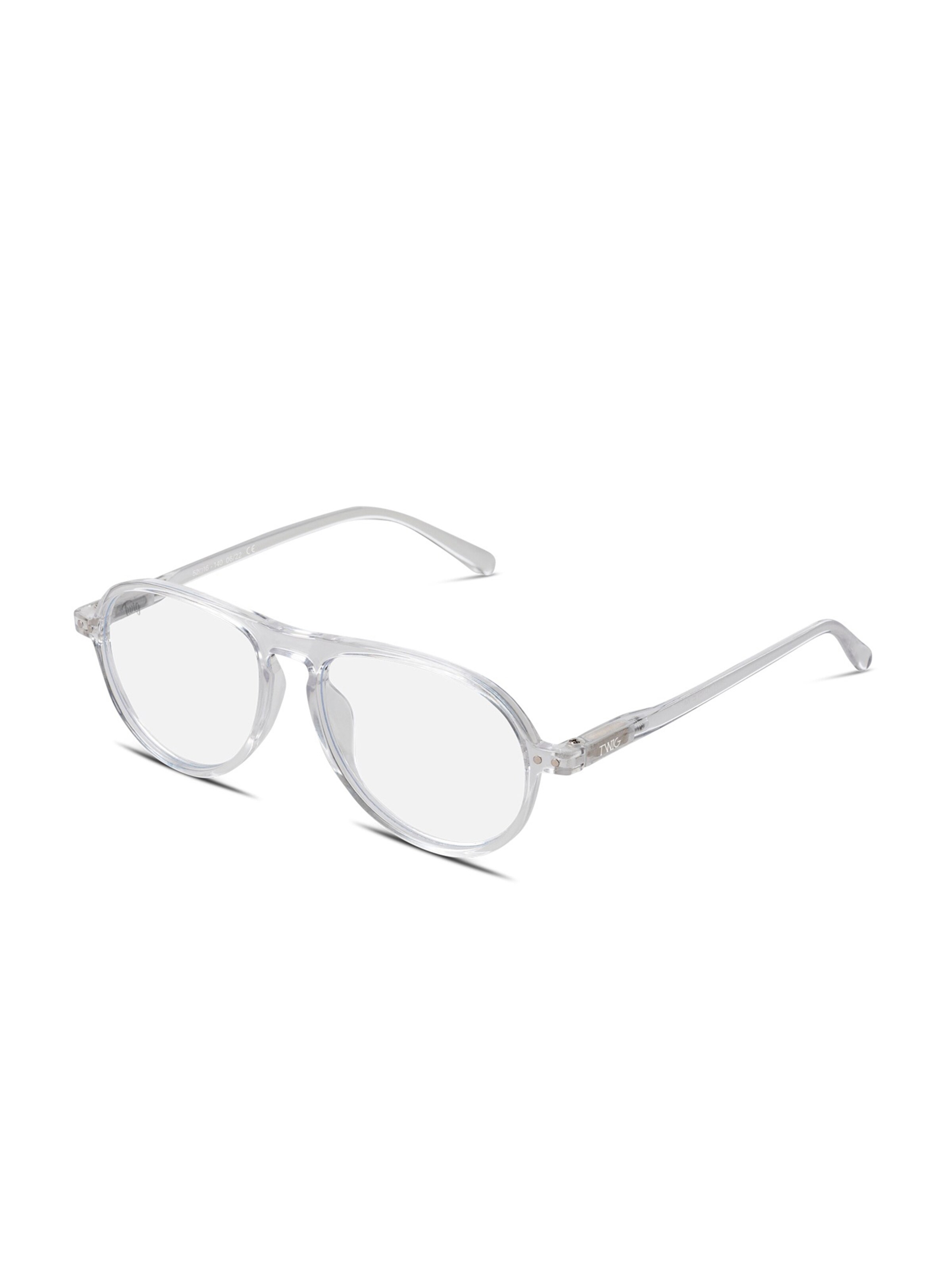 TWIG Concept Milano Glasses 'Thiele BlueLight' in Transparent