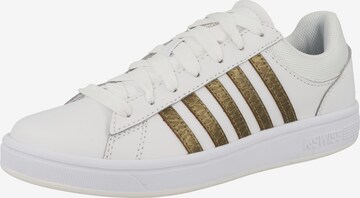 K-SWISS Sneakers laag 'Court Winston' in Wit: voorkant