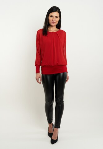 Seidel Moden Bluse in Rot