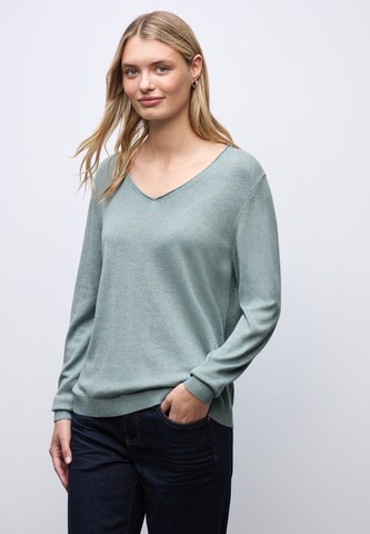 STREET ONE Sweater in Blue: front