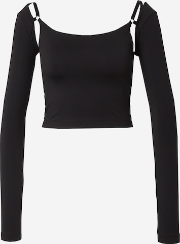 Calvin Klein Jeans - Camiseta en negro: frente