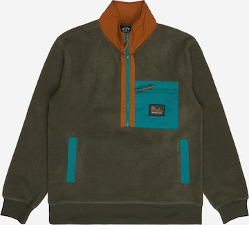 BILLABONG Athletic Sweater in Green: front