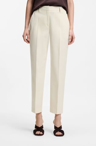 BOSS Tapered Pants 'Tecarino' in White