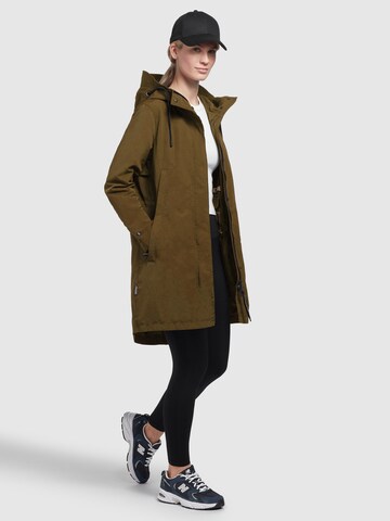 Parka di mezza stagione 'Adda3' di khujo in verde