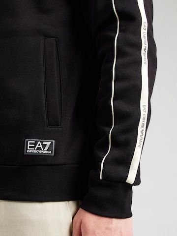 EA7 Emporio Armani Μπλούζα φούτερ σε μαύρο