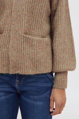 Fransa Knit cardigan 'Beverly' in Beige