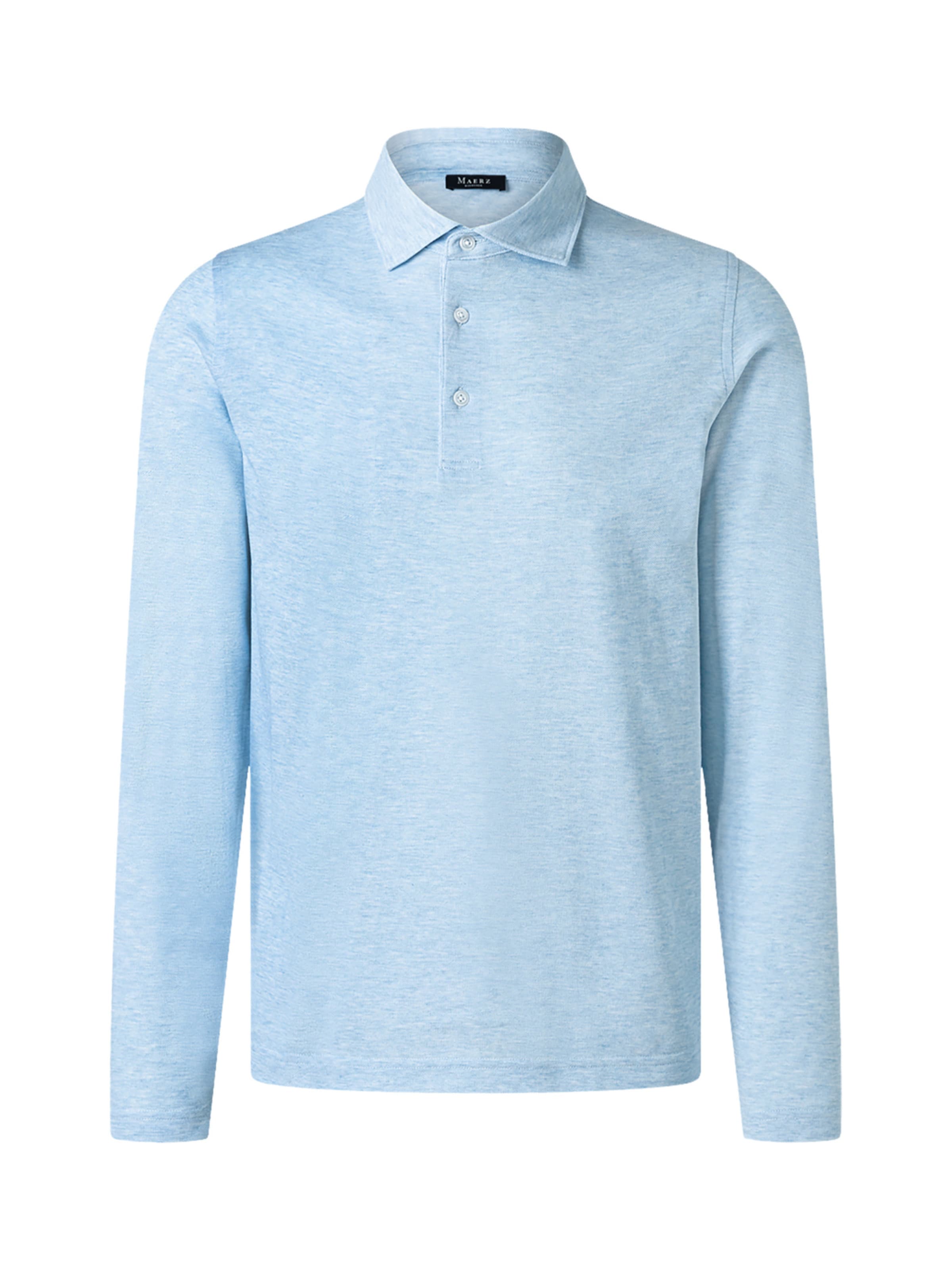 MAERZ Muenchen Poloshirt in Blau: Vorderseite