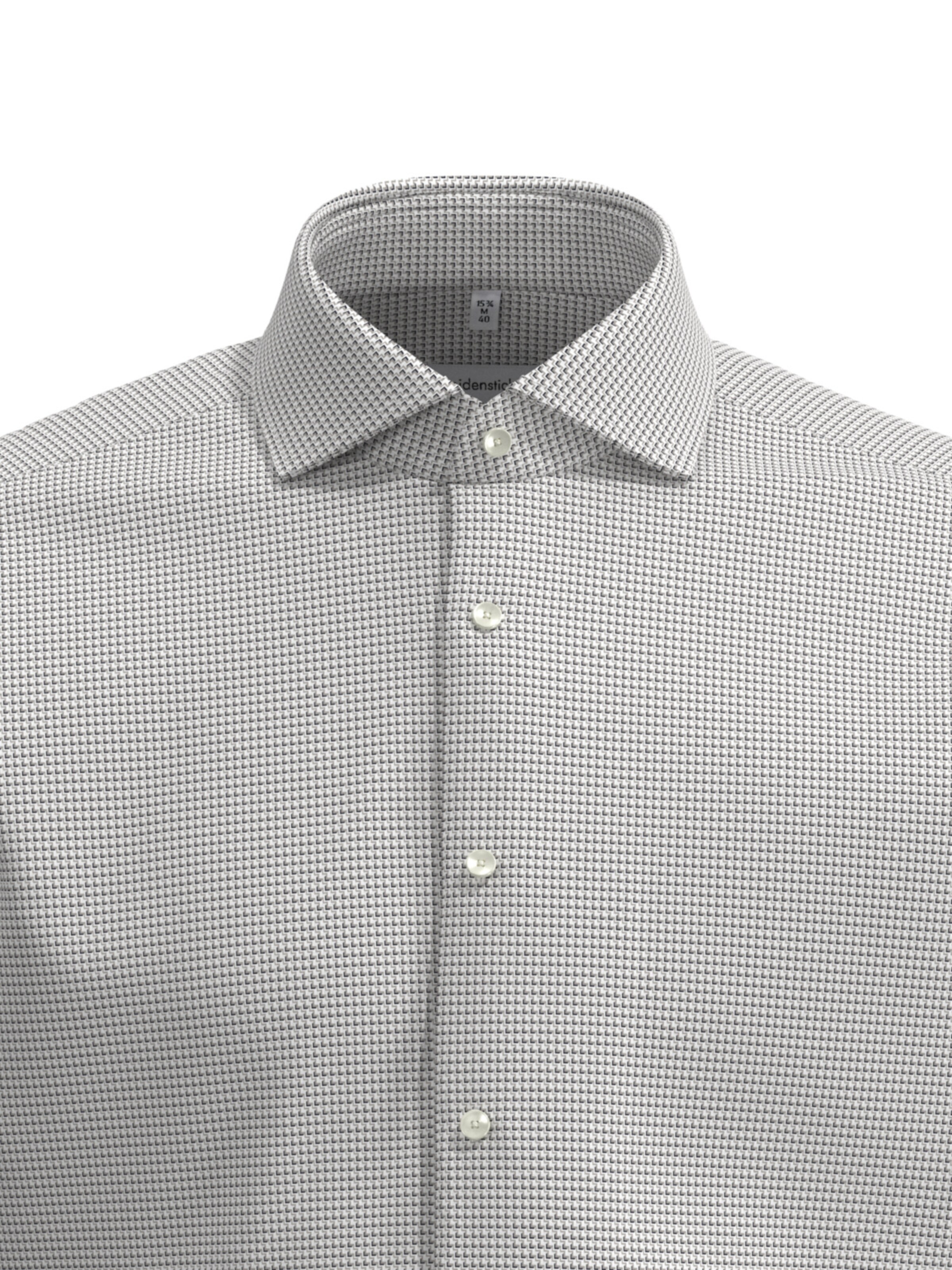 SEIDENSTICKER Regular Fit Hemd 'Smart Essentials' in Grau
