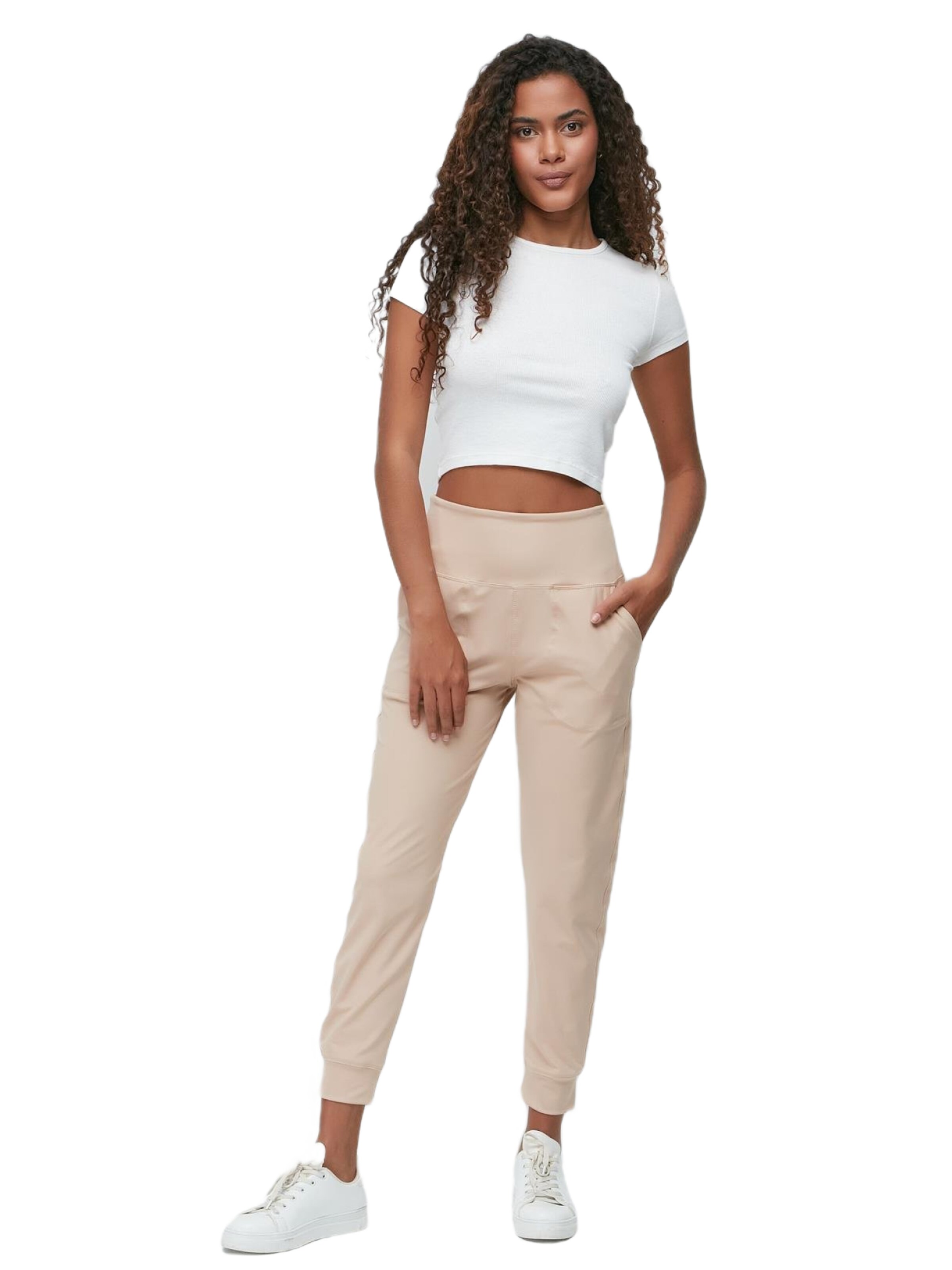 C&City Tapered Hose in Beige