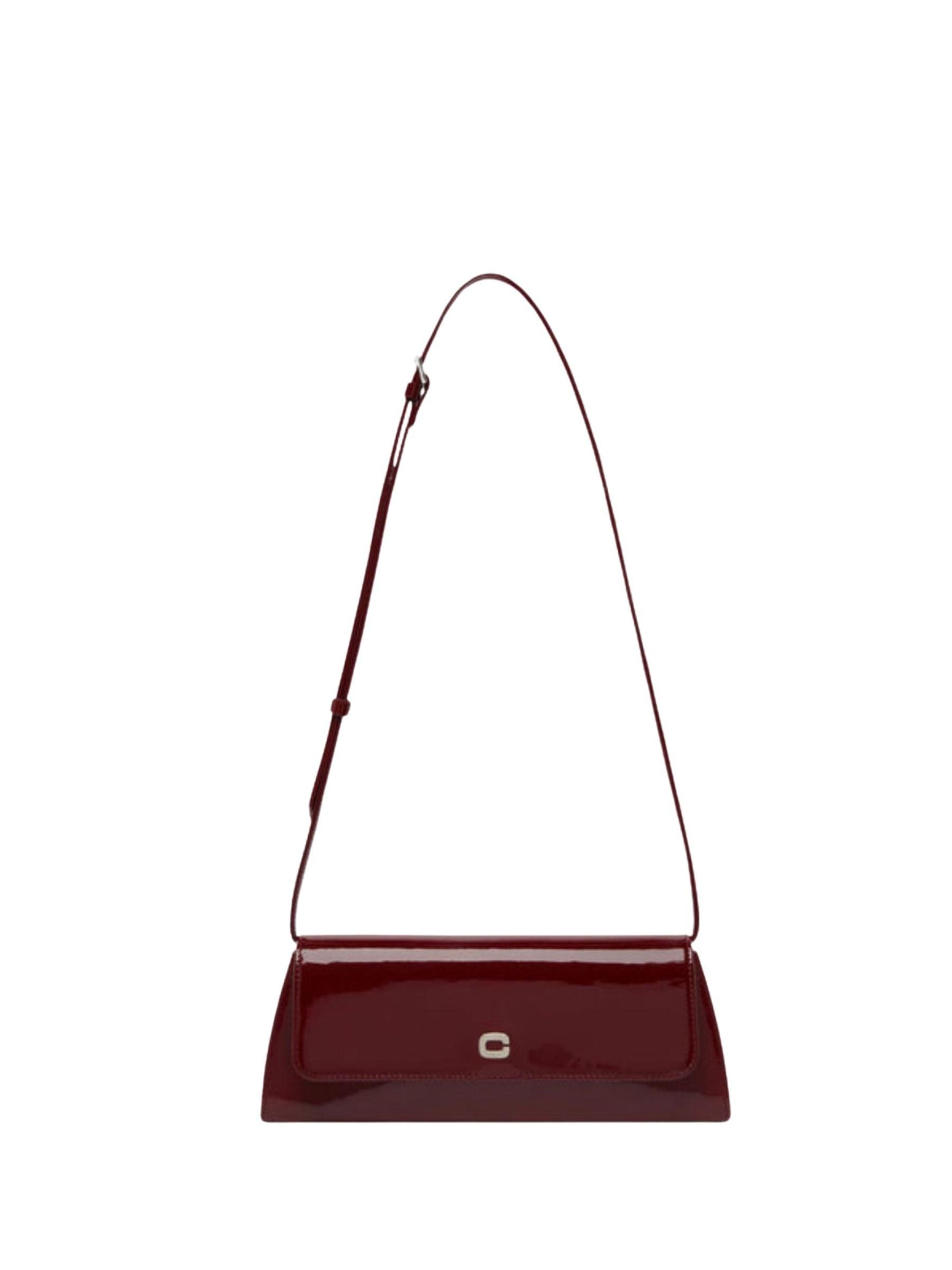 Carel Handtasche 'Carel Paris Sacs À Main Place De La Madeleine Cuir Rouge'‌‌ in Rot: Vorderseite